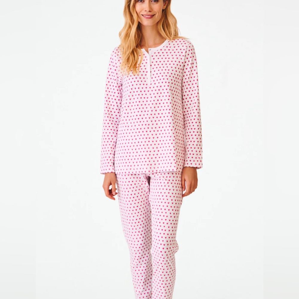 Roller rabbit heart pajamas